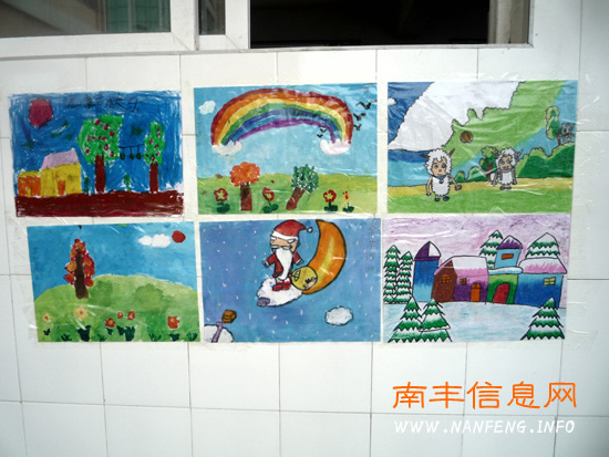 子固小学举办学生画展庆祝“六一”
