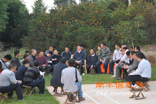 祝宏根深入太和调研“五民一促”活动