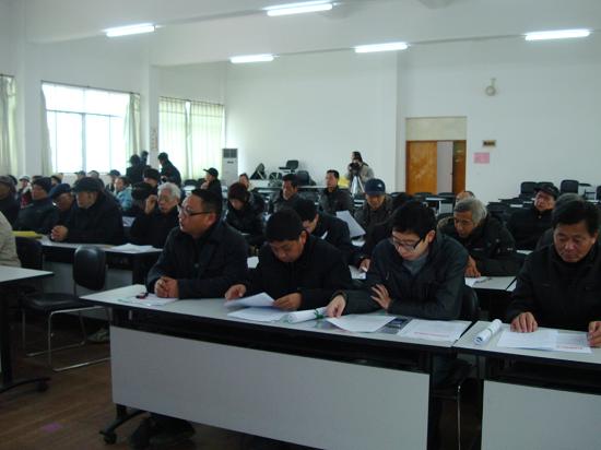 南丰县老科协召开2011年度工作总结表彰大会