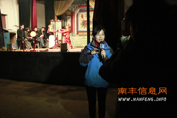 江西电视台都市频道走进南丰直播傩舞闹元宵