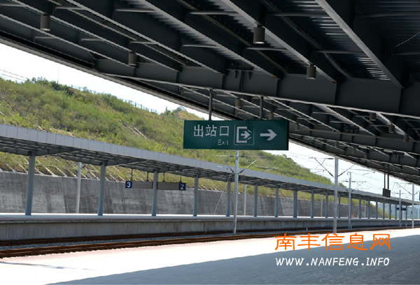 南丰火车站8月6日网友随拍 附向莆铁路车次明细计划表