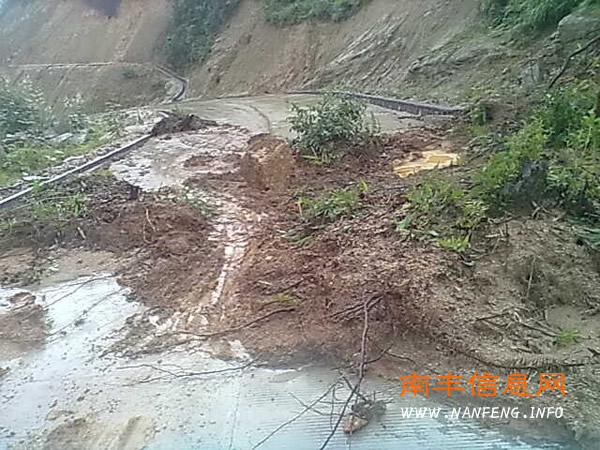 南丰遭特大暴雨袭击多处内涝严重 受台风“海贝思”影响