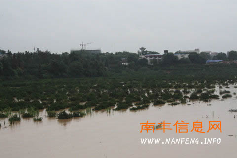 南丰遭特大暴雨袭击多处内涝严重 受台风“海贝思”影响