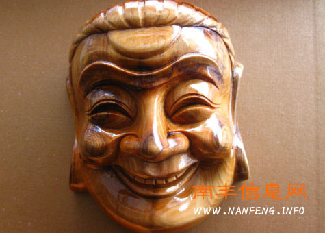 南丰选送傩面具《和合》 2014江西旅游商品博览会9月5日南昌开幕