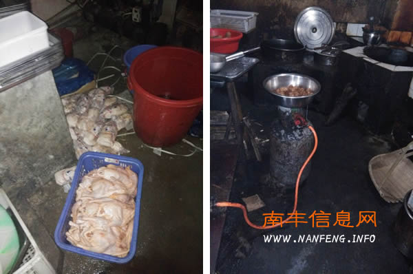 南丰某商贩熟食加工过程卫生令人堪忧 食品安全亟待监管