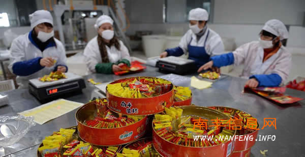 南丰蜜桔精深加工助创收