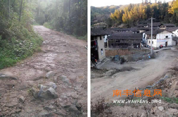南丰县三溪乡黄连山村村民呼吁尽快修建水泥公路
