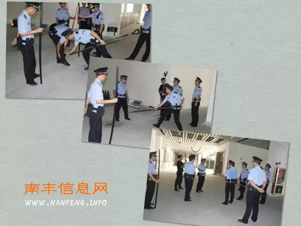《纪念抗战胜利70周年安保活动》南丰火车站民警在行动